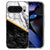 Marble White Black hoesje voor Pixel 10 met soft-touch TPU afwerking