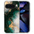 Pixel 10 Pro back cover Marmer Groen in smaragdgroen met wit