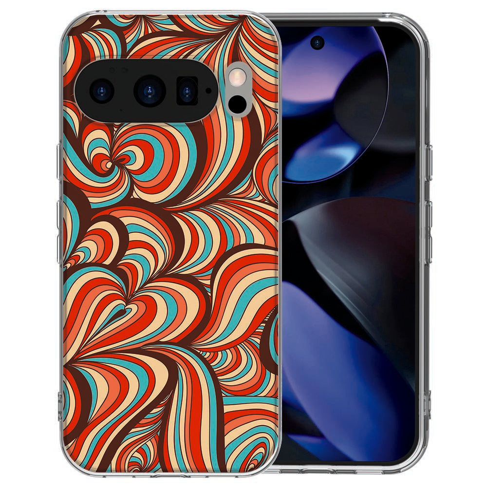 Retro hoesje voor Pixel 10 met soft-touch TPU afwerking
