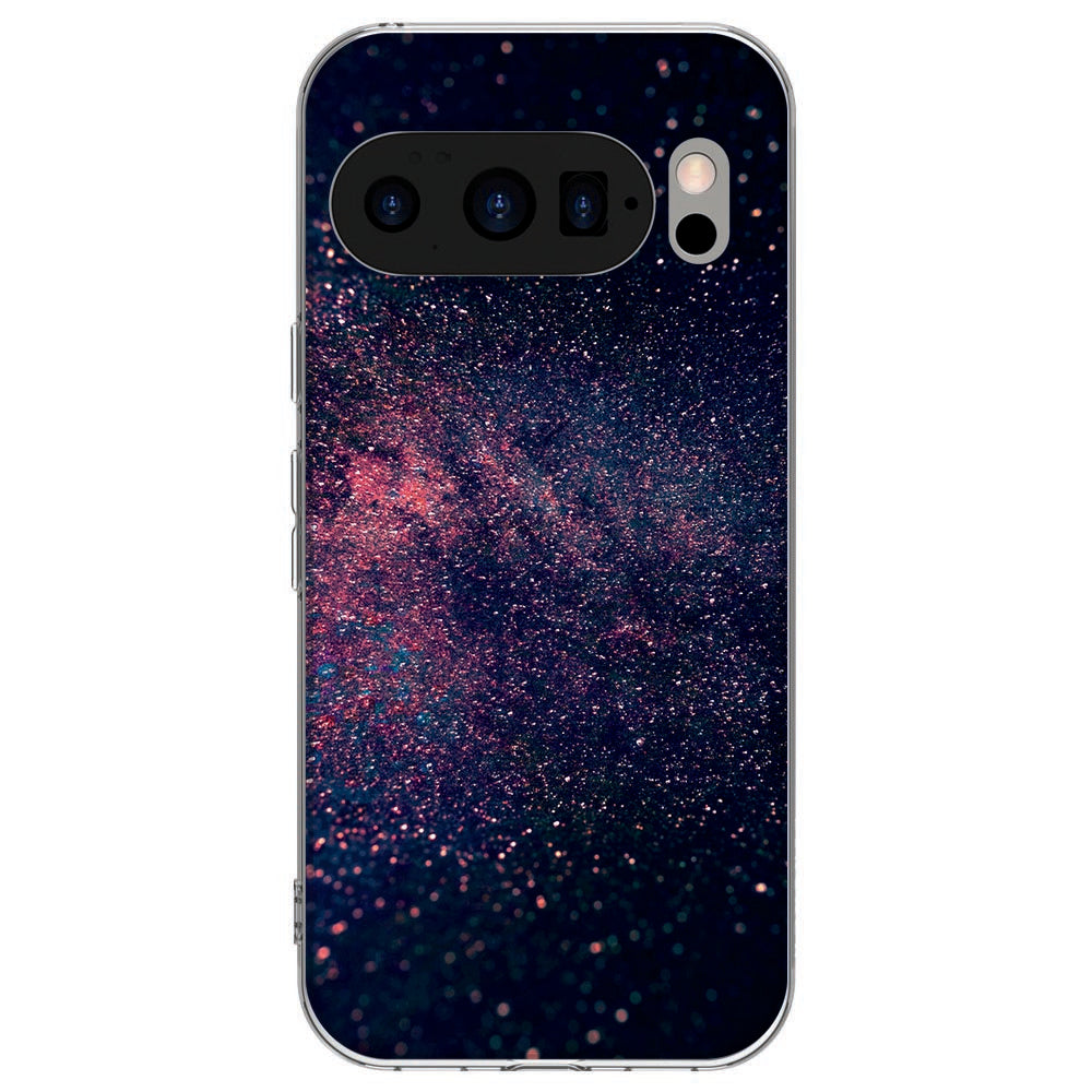 Achterkant van Google Pixel 10 / 10 Pro TPU hoesje Stars