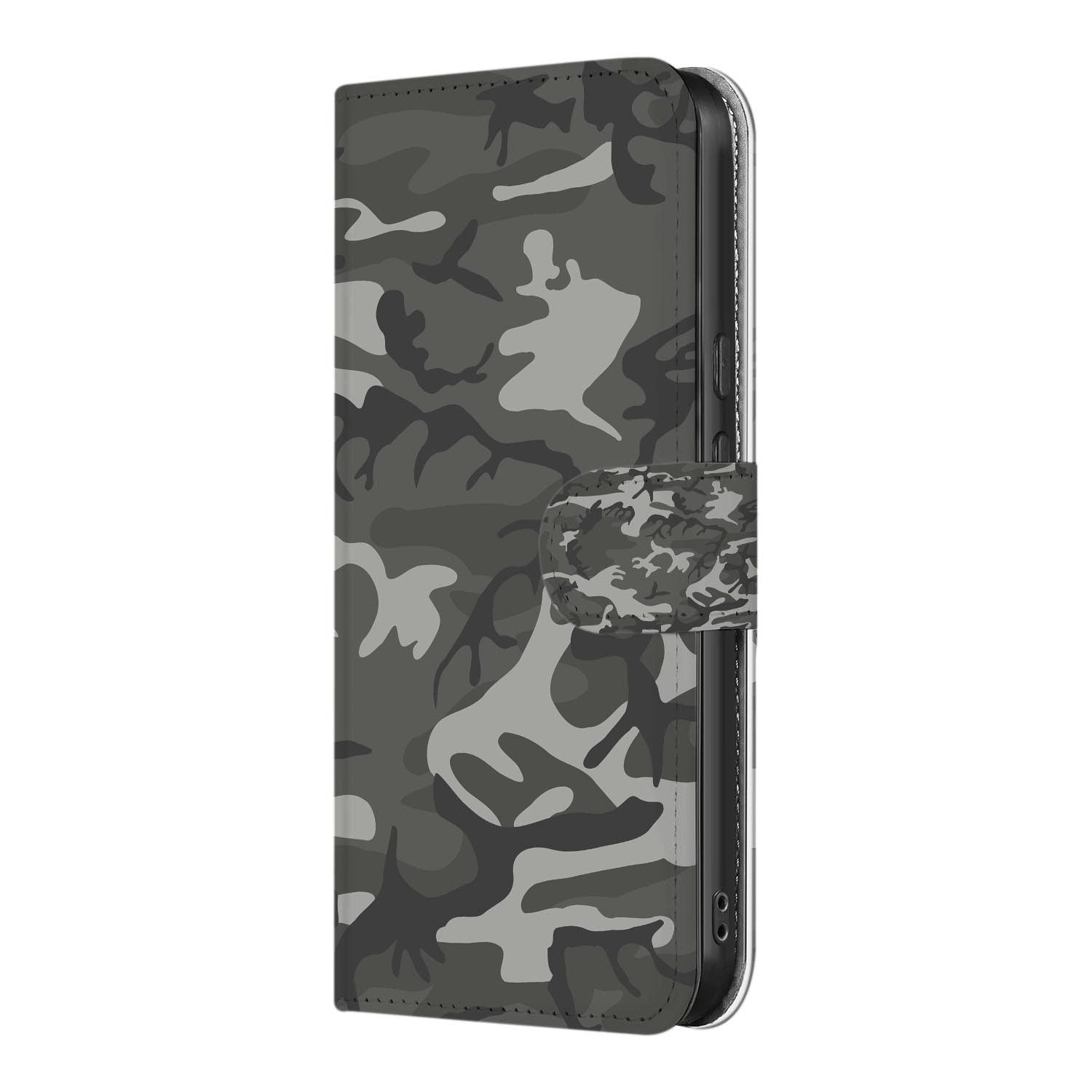 Army Light Camouflage wallet hoesje voor Google Pixel 10a met pasjeshouder