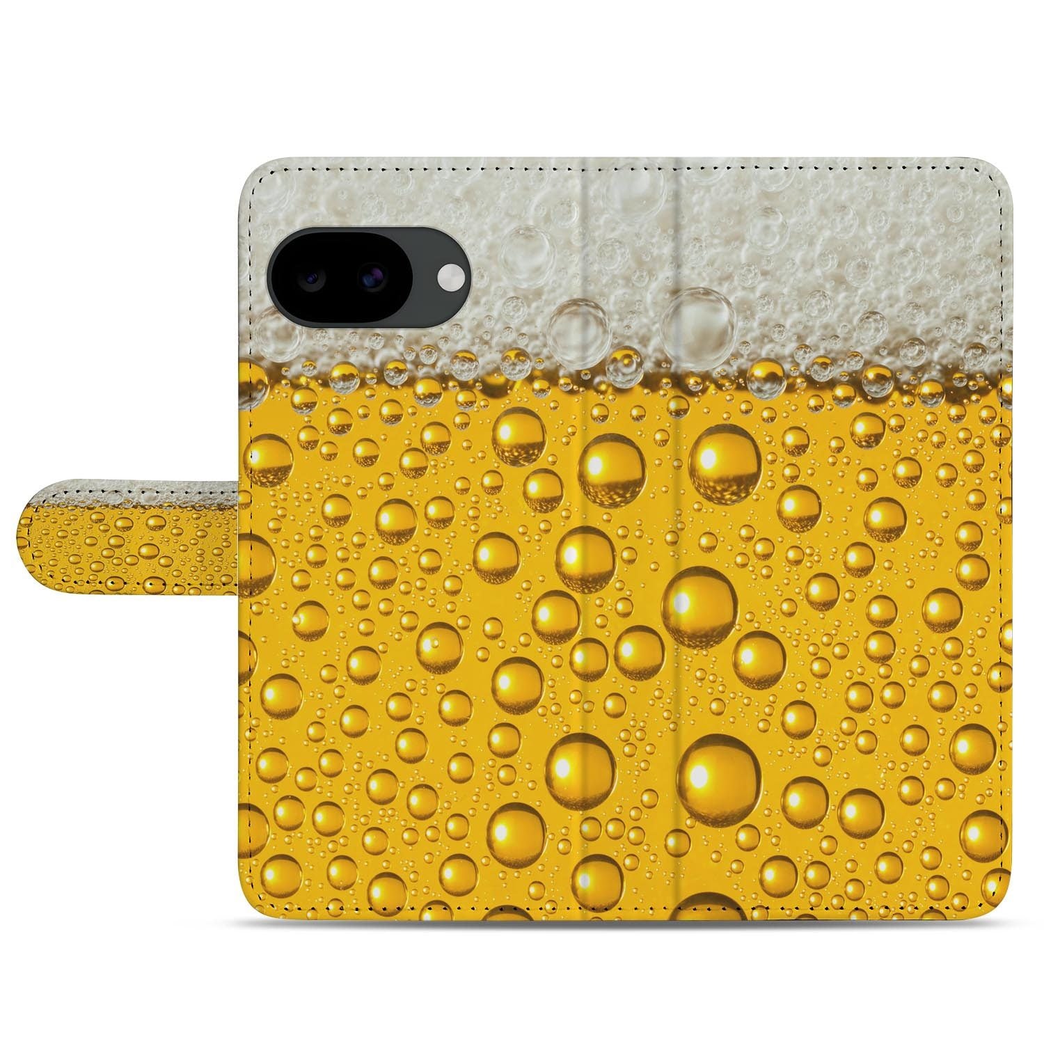 Google Pixel 10a portemonnee hoesje met Bier design
