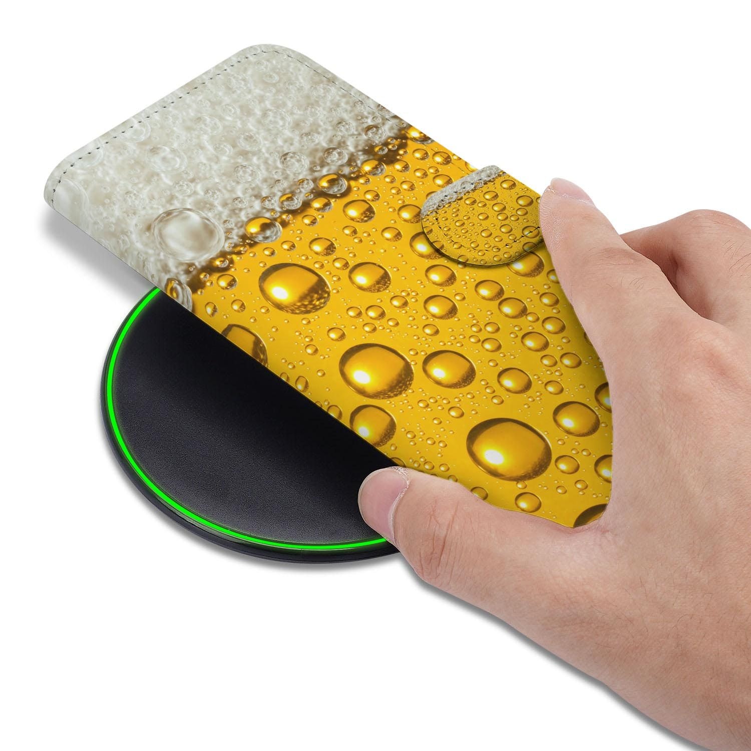 Hoesje met pasjeshouder voor Google Pixel 10a in Bier stijl