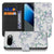 Blossom White bookcase hoesje voor de Google Pixel 10a