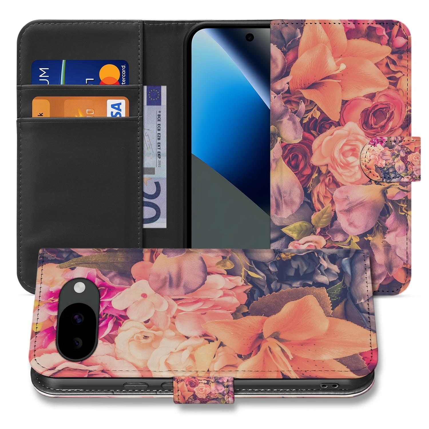 Bosje Bloemen bookcase hoesje voor de Google Pixel 10a