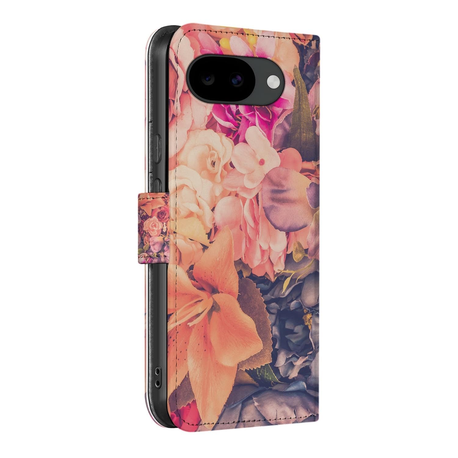Bookcase hoesje Google Pixel 10a met Bosje Bloemen print