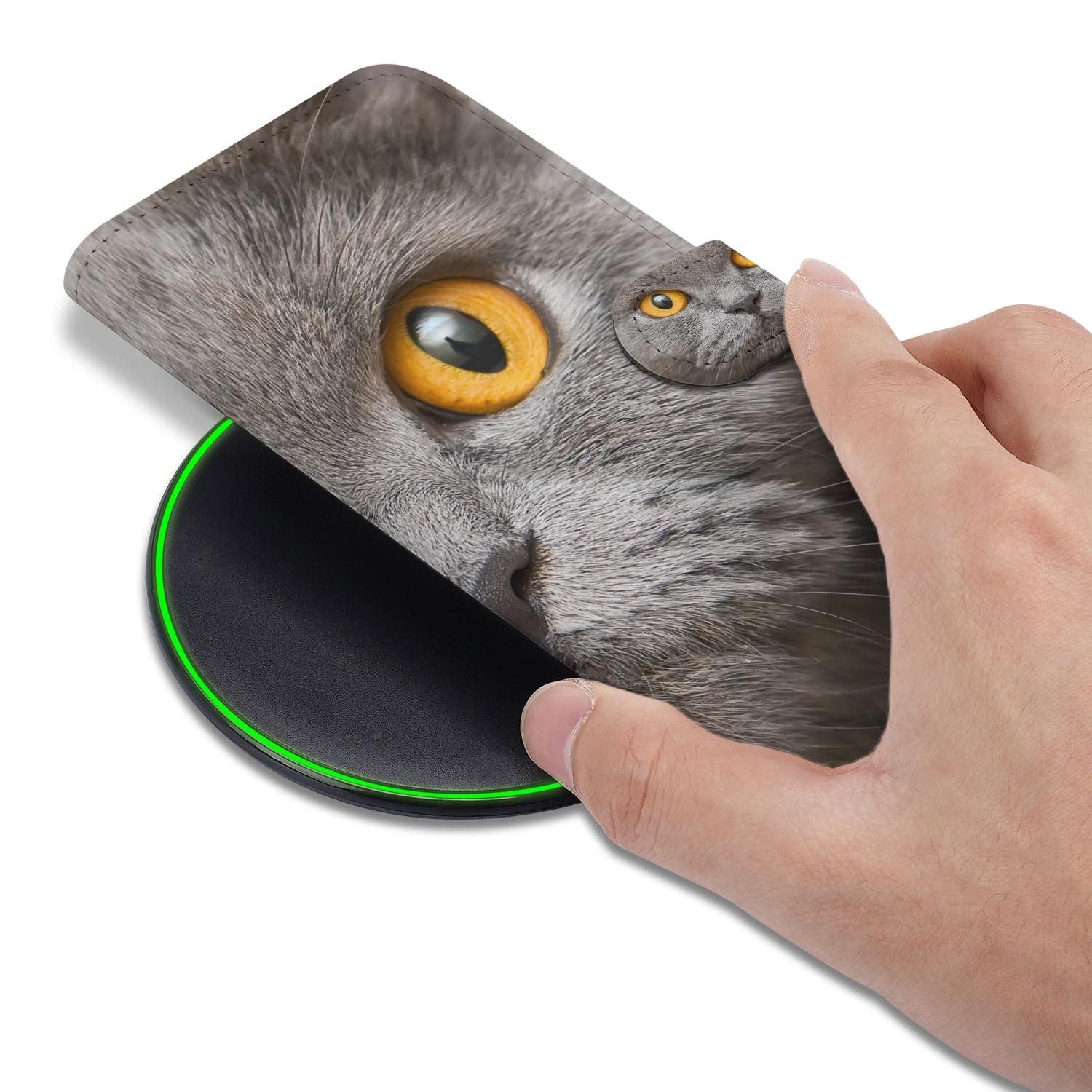 Hoesje met pasjeshouder voor Google Pixel 10a in Britse Korthaar stijl