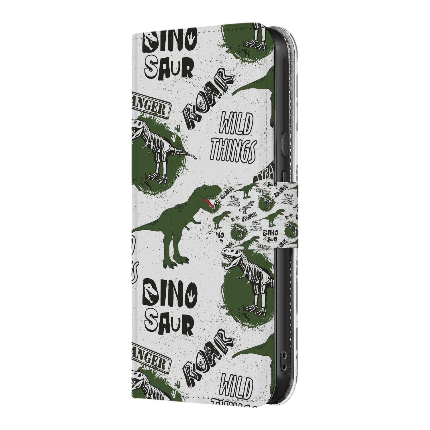 Dino wallet hoesje voor Google Pixel 10a met pasjeshouder
