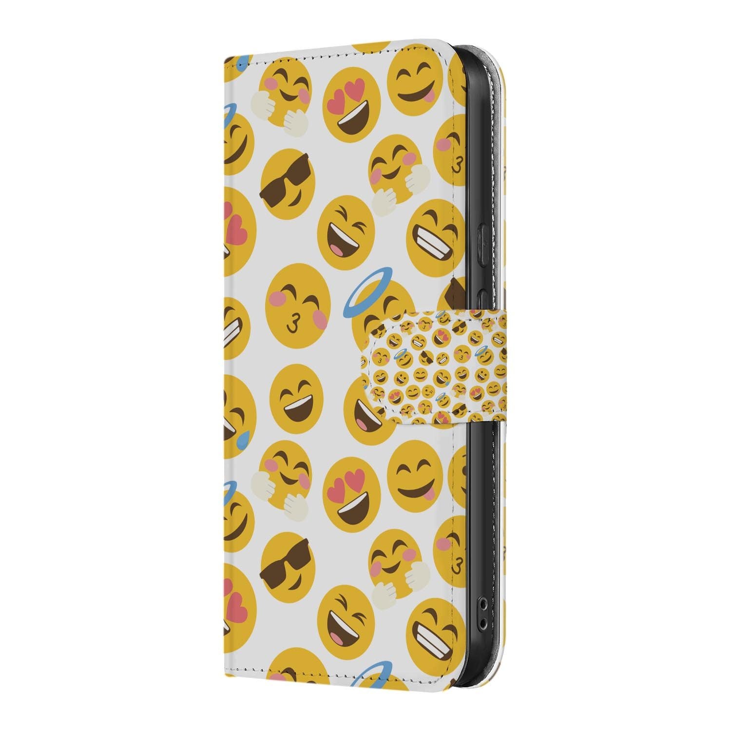 Emoji wallet hoesje voor Google Pixel 10a met pasjeshouder