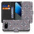 Bloemenpatroon bookcase hoesje voor de Google Pixel 10a