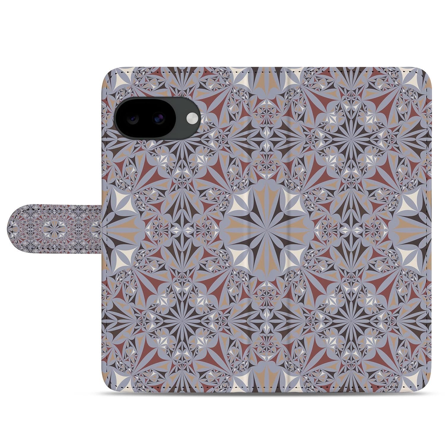 Google Pixel 10a portemonnee hoesje met Bloemenpatroon design