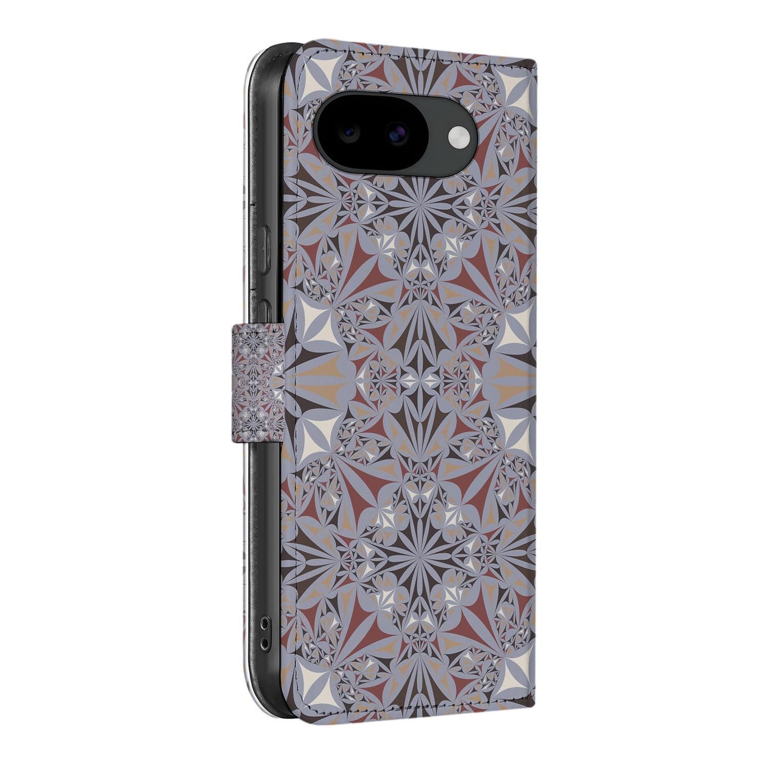 Bookcase hoesje Google Pixel 10a met Bloemenpatroon print