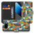 Funky Retro bookcase hoesje voor de Google Pixel 10a