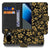 Gouden Bloemen bookcase hoesje voor de Google Pixel 10a