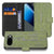 Groen Houtnerf bookcase hoesje voor de Google Pixel 10a