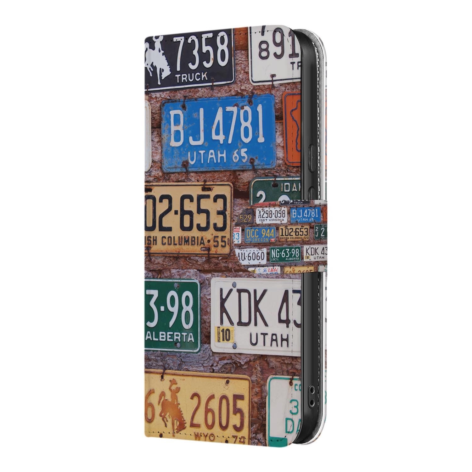 Kentekenplaten wallet hoesje voor Google Pixel 10a met pasjeshouder