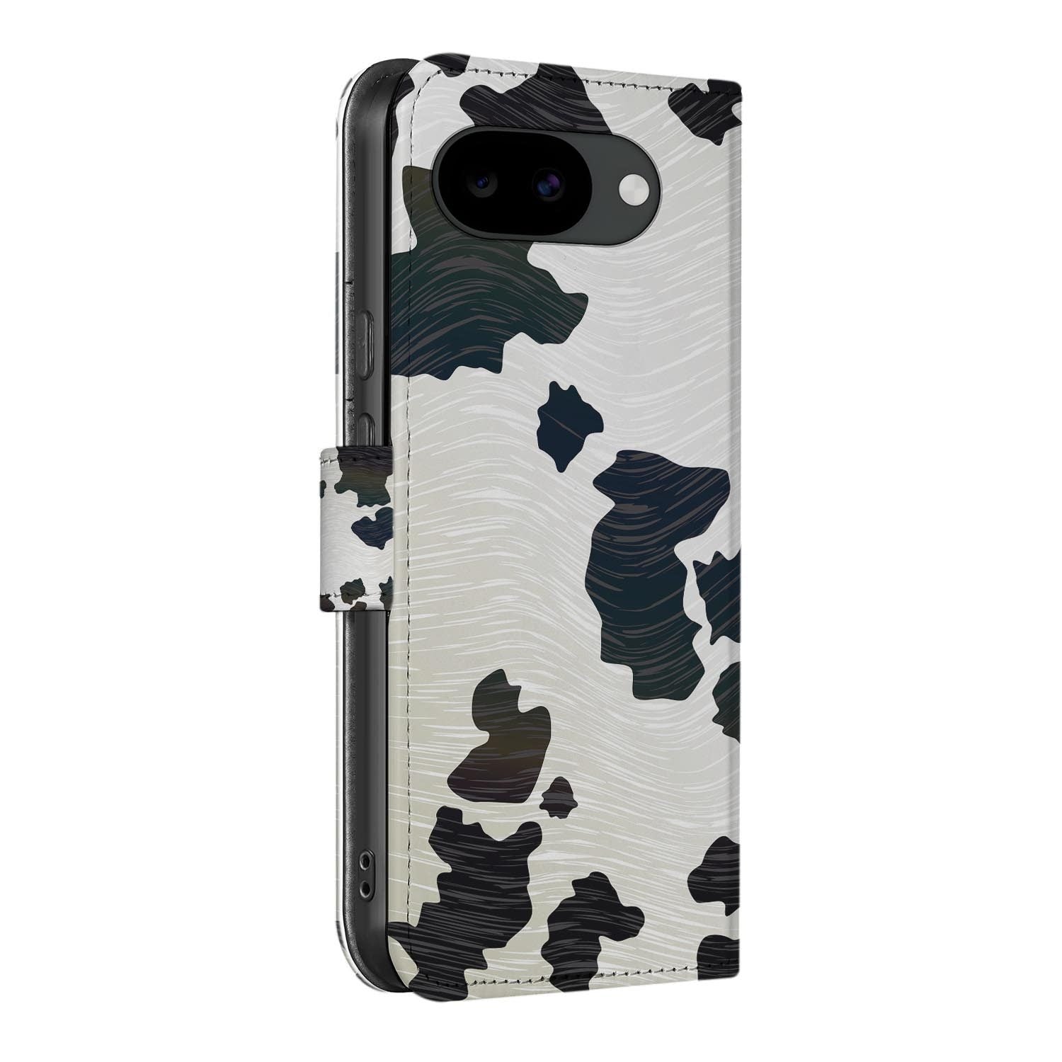 Bookcase hoesje Google Pixel 10a met Koeienvlekken print