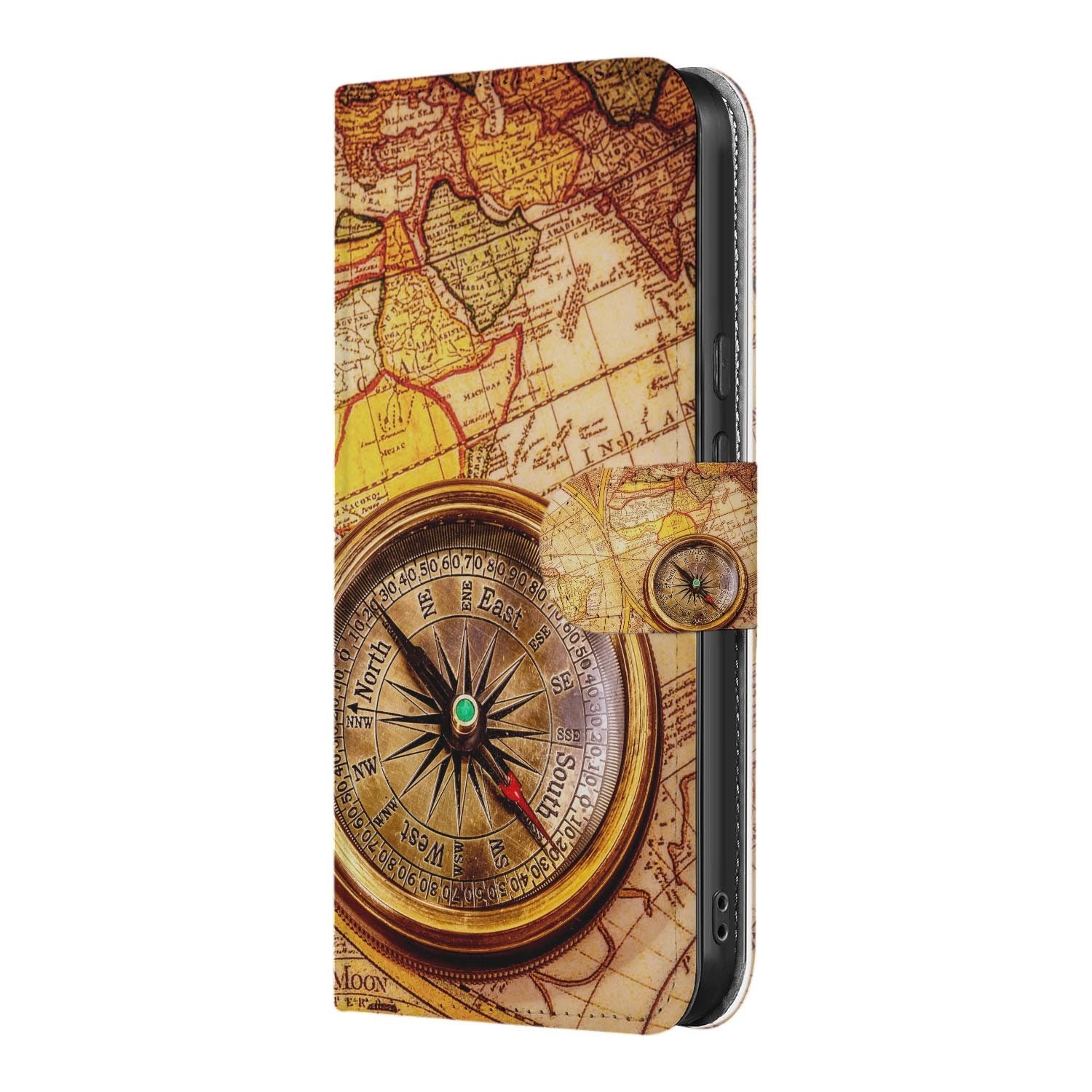 Kompas wallet hoesje voor Google Pixel 10a met pasjeshouder