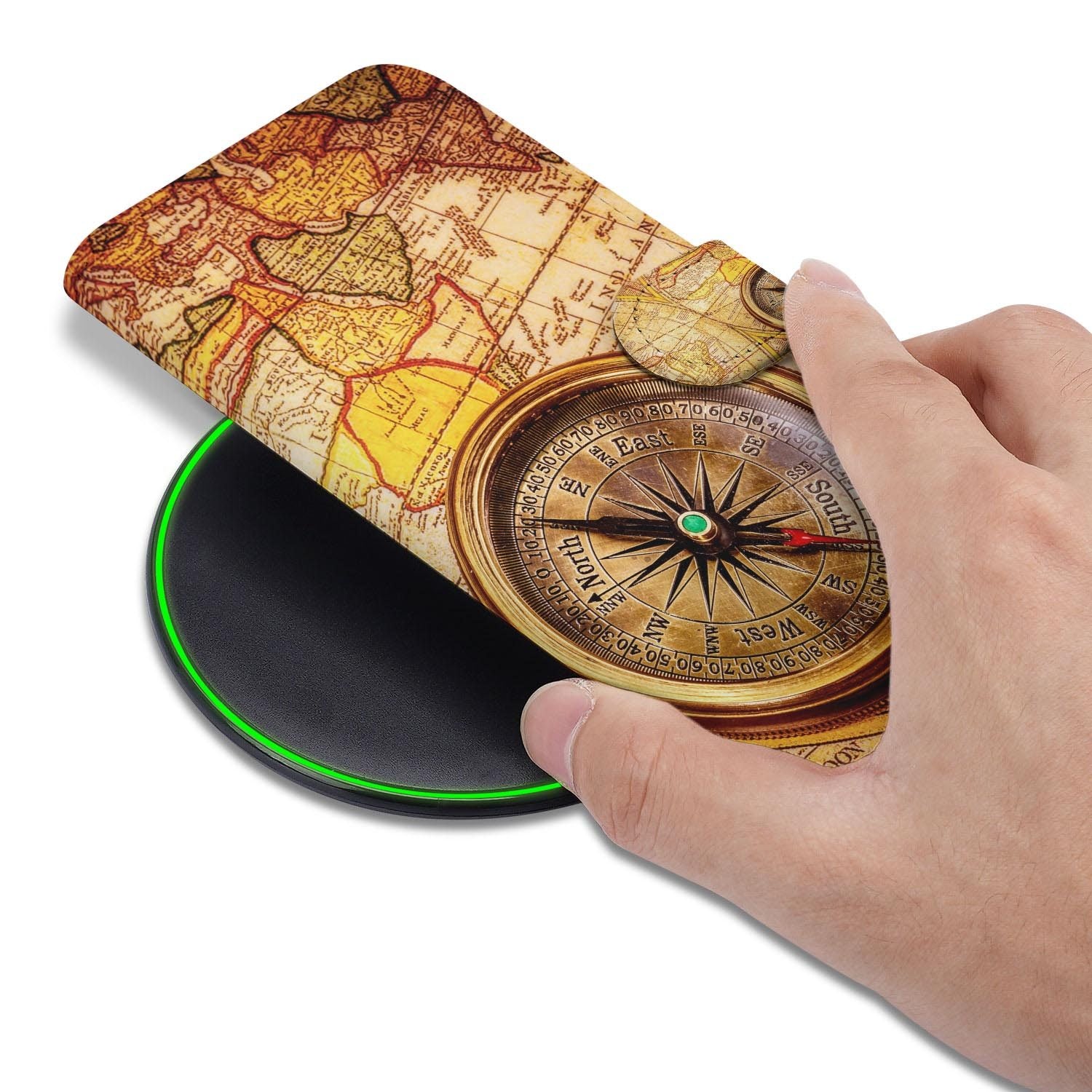 Hoesje met pasjeshouder voor Google Pixel 10a in Kompas stijl