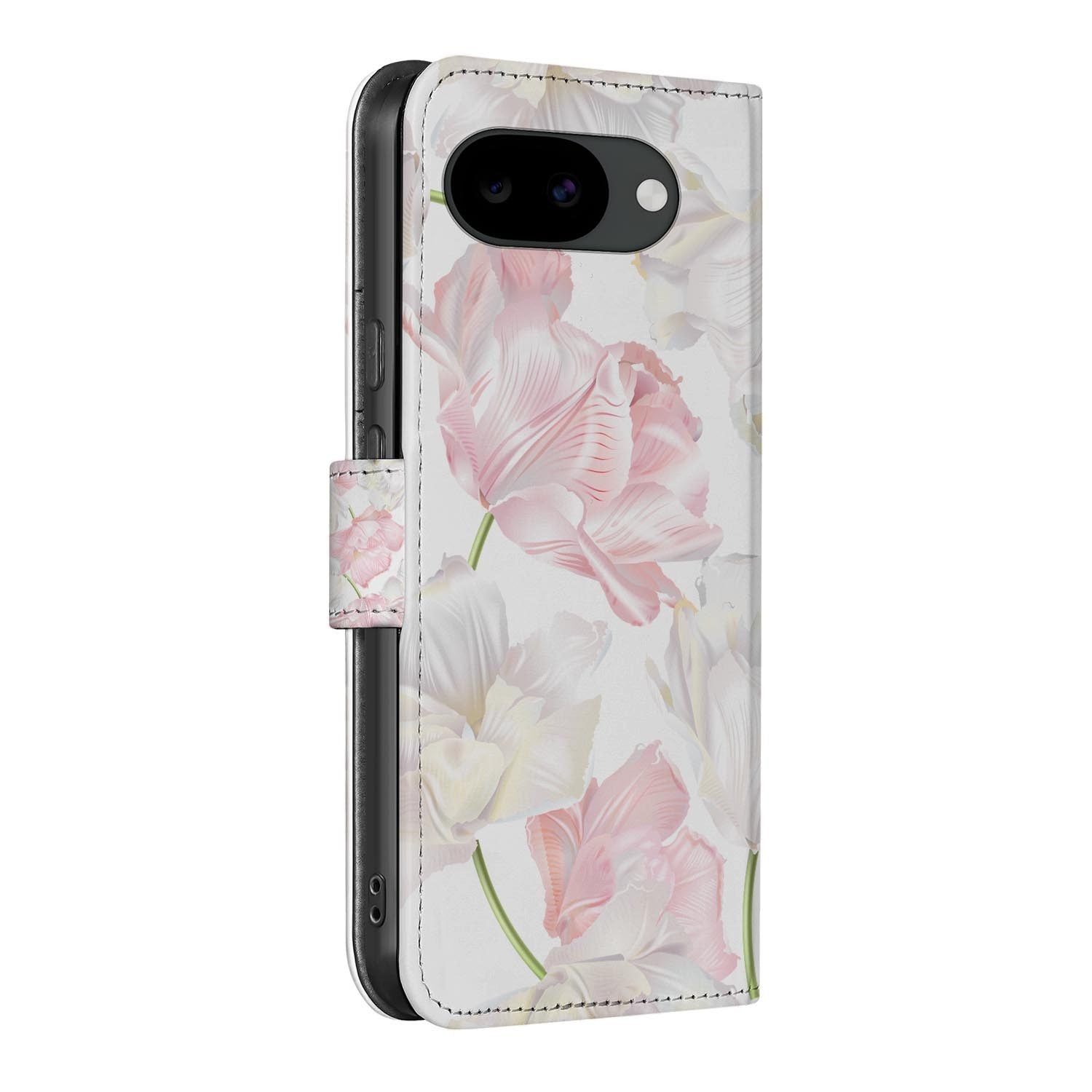 Bookcase hoesje Google Pixel 10a met Lovely Flowers print