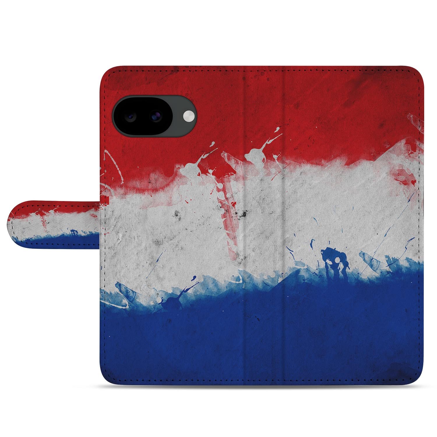 Google Pixel 10a portemonnee hoesje met Nederlandse Vlag design