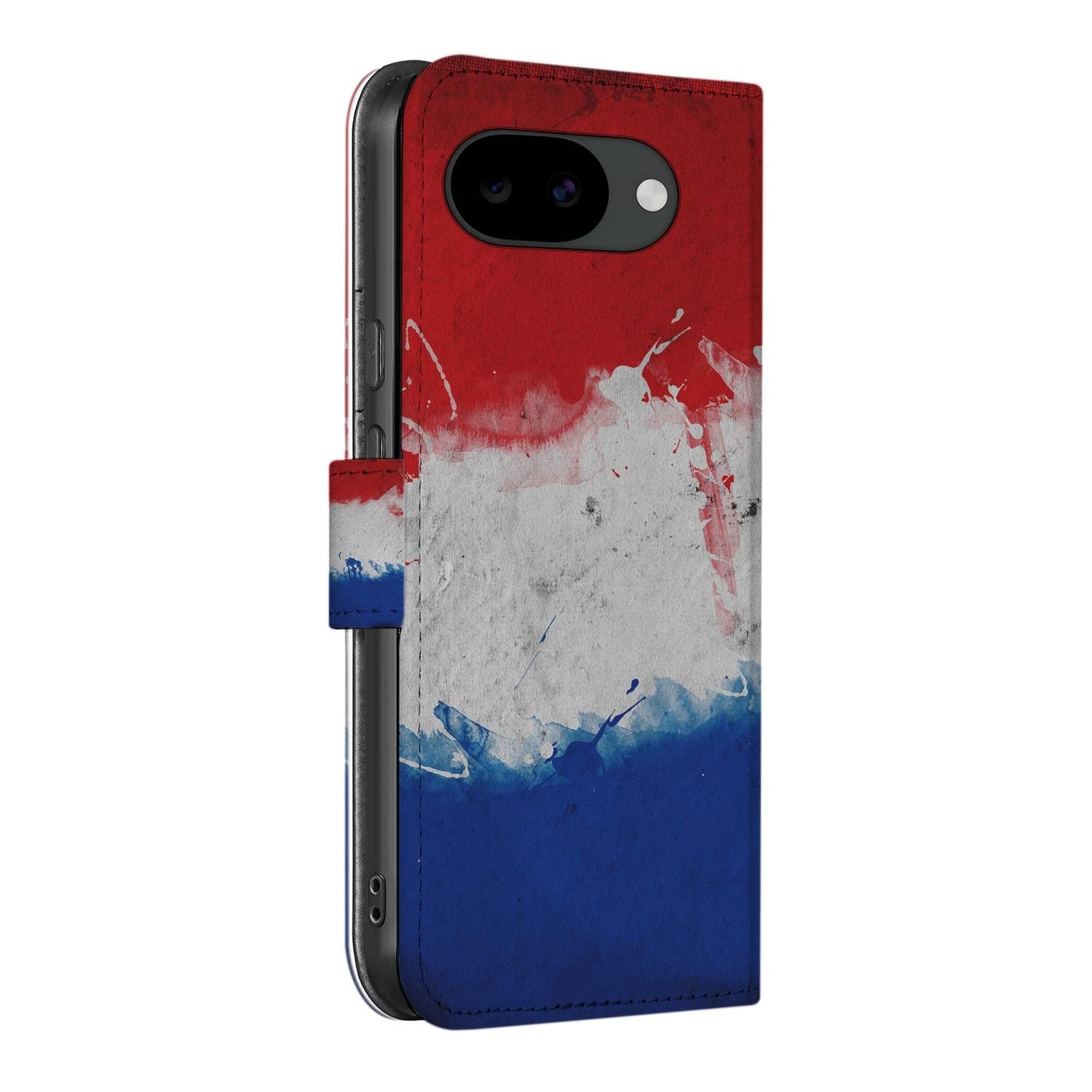 Bookcase hoesje Google Pixel 10a met Nederlandse Vlag print
