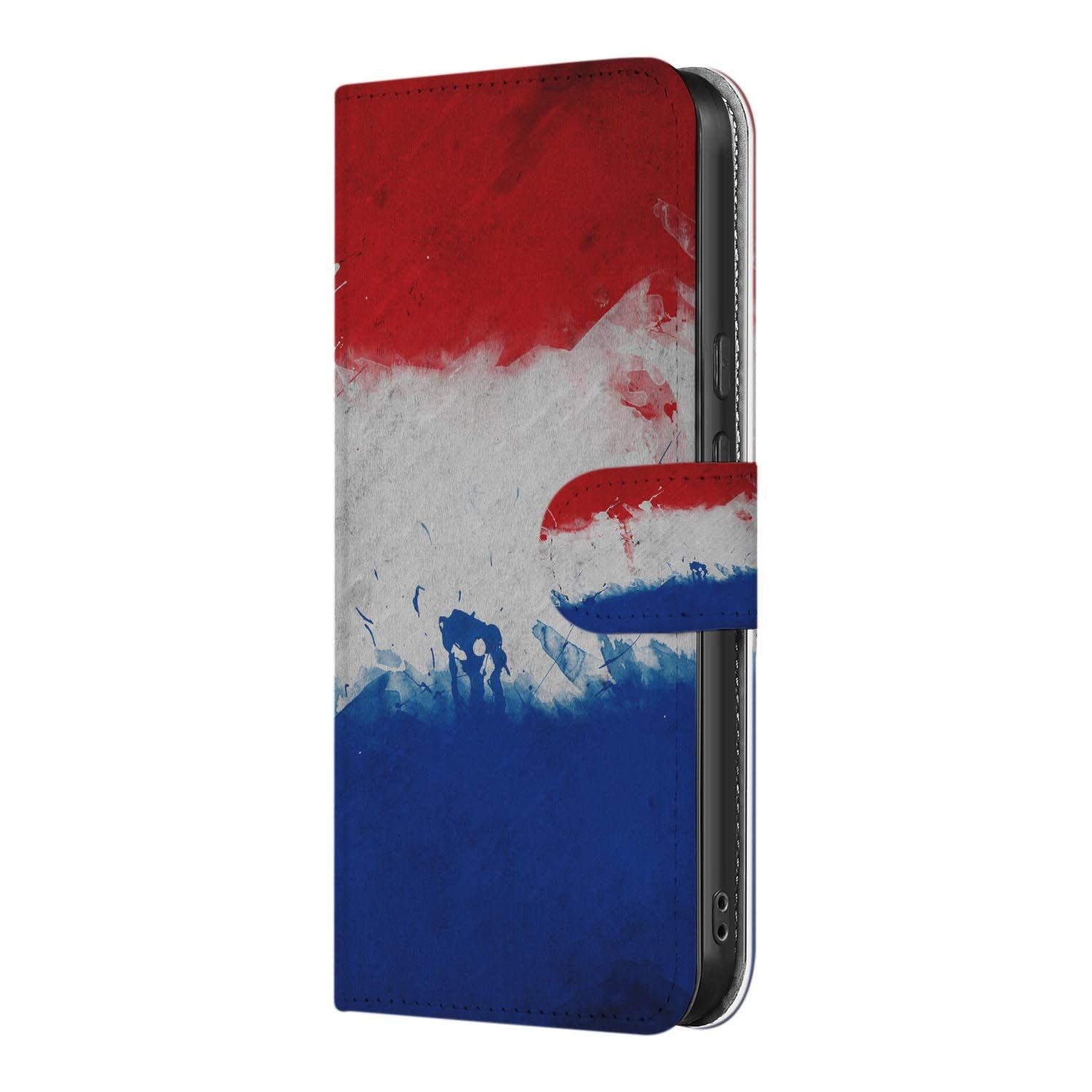 Nederlandse Vlag wallet hoesje voor Google Pixel 10a met pasjeshouder