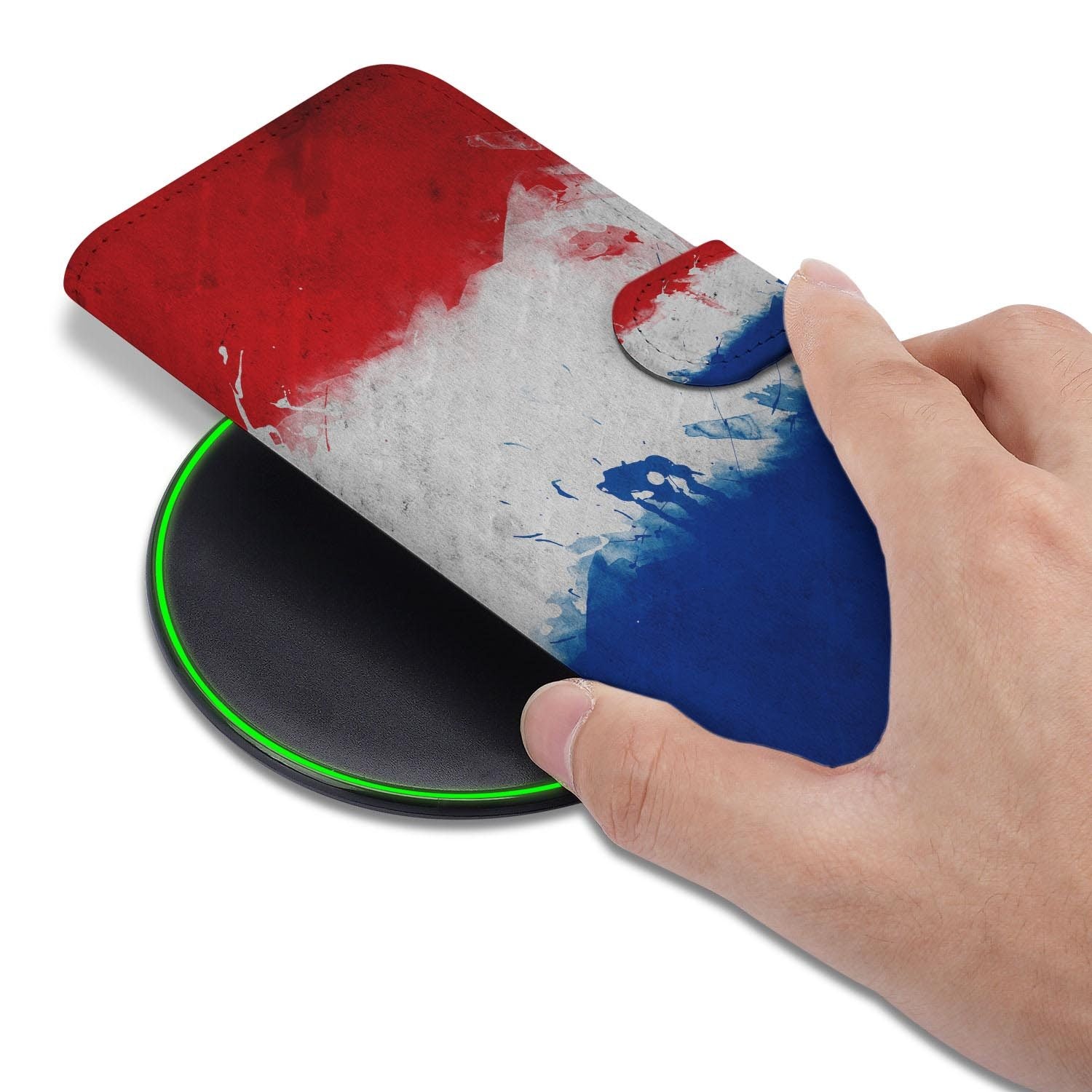 Hoesje met pasjeshouder voor Google Pixel 10a in Nederlandse Vlag stijl