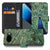 Pauwprint bookcase hoesje voor de Google Pixel 10a