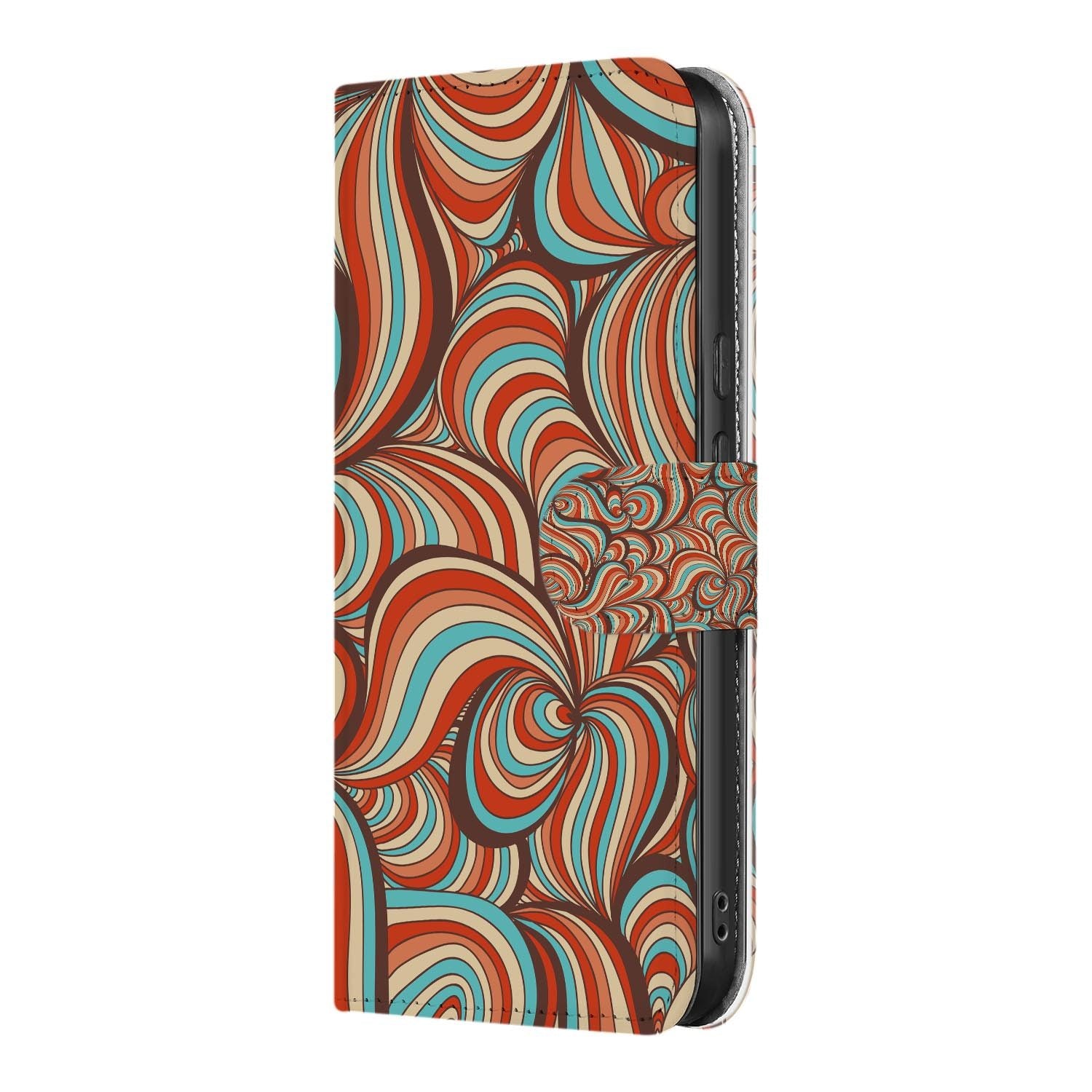Retro wallet hoesje voor Google Pixel 10a met pasjeshouder