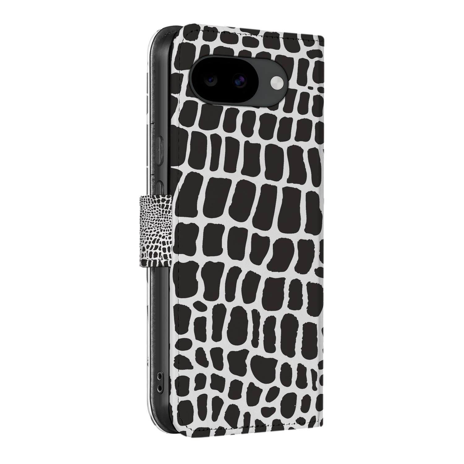 Bookcase hoesje Google Pixel 10a met Slangenprint print