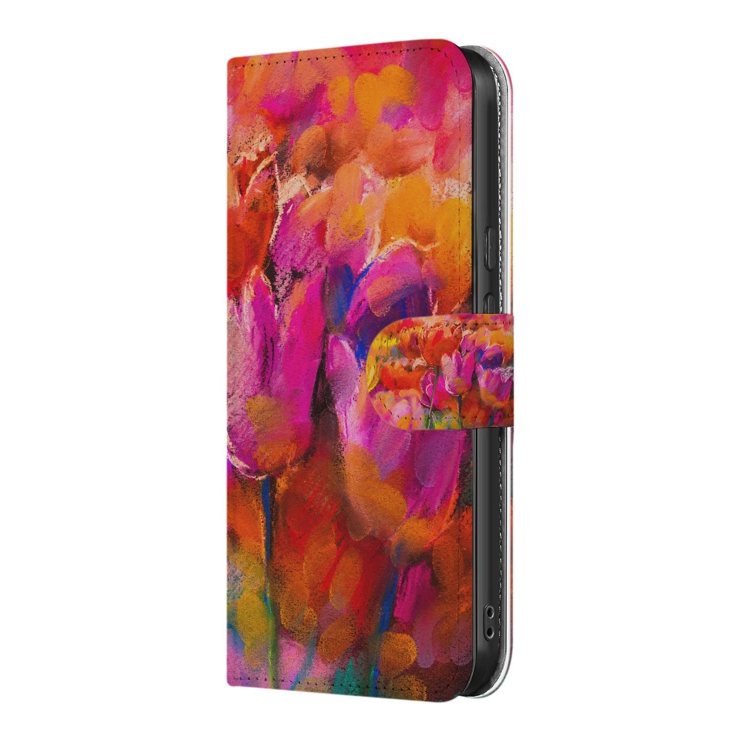 Tulips wallet hoesje voor Google Pixel 10a met pasjeshouder