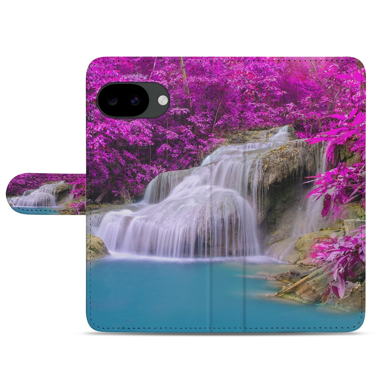 Google Pixel 10a portemonnee hoesje met Waterval design