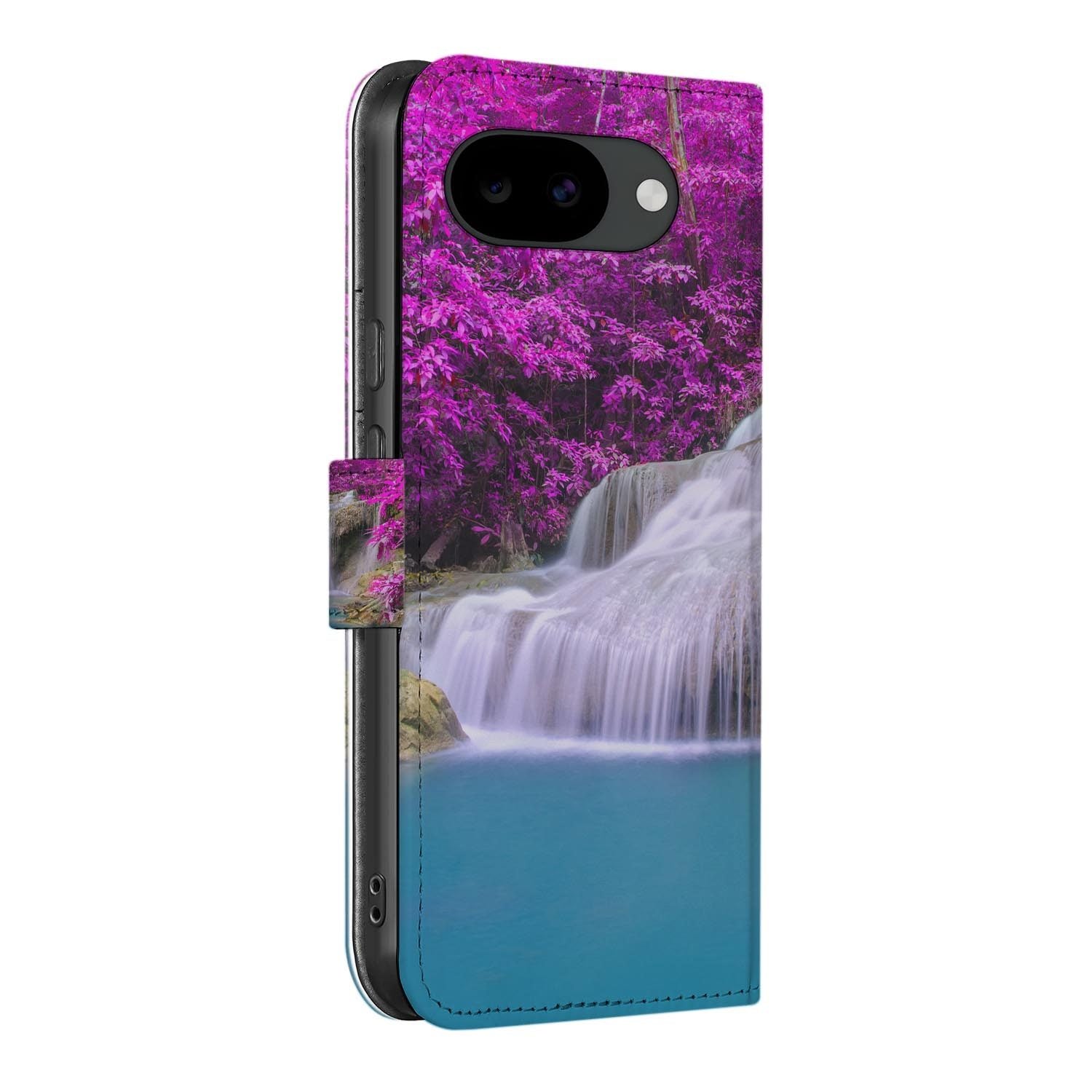 Bookcase hoesje Google Pixel 10a met Waterval print