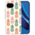 Softcase hoesje Google Pixel 10a met ananas-print op de achterkant