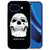 Back cover hoesje Skull Eyes voor de Google Pixel 10a met stoer doodshoofd-design op de achterkant