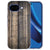 Google Pixel 10a back cover hoesje met Steigerhout houtprint op de achterkant