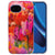 Softcase hoesje Google Pixel 10a met Tulips tulpenprint op de achterzijde
