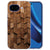 Google Pixel 10a TPU hoesje Wooden Cubes met patroon van houten blokjes