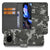 Army Light Google Pixel 9a Portemonnee Hoesje camouflage design voorzijde
