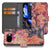 Bosje Bloemen Google Pixel 9a Book Case Portemonnee Hoesje bloemenprint voorkant en binnenkant