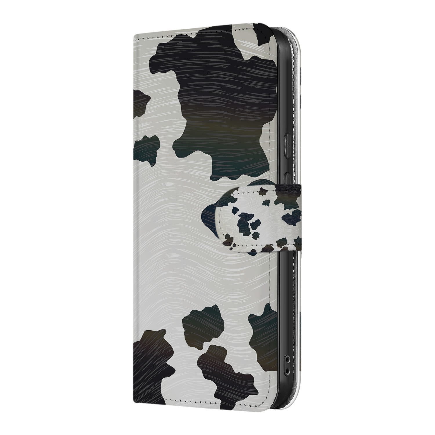 Koeienvlekken Google Pixel 9a Book Case Hoesje voorkant