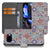 Google Pixel 9a Tegelpatroon Book Case Tiles Color voorkant achterkant