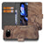 Tree Trunk Boekhoesje Bruin Houtnerf Rustic Charm Elegante Natuurlijke Uitstraling Google Pixel 9a Book Case voorzijde