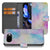 Watercolor Light Google Pixel 9a Bookcase Hoesje design voorkant zijkant