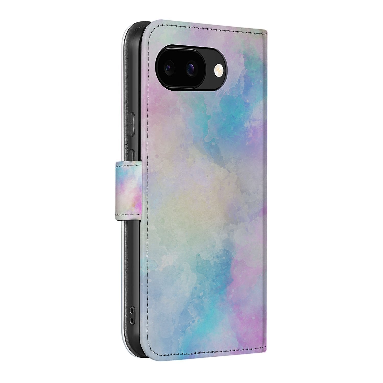 Watercolor Light Google Pixel 9a Bookcase Hoesje zijkant