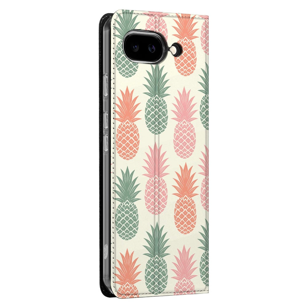 Google Pixel 9a Bookcase Ananas bookcase ananas design zijaanzicht