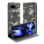 Google Pixel 9a Book Wallet Case Army Light camouflage voorzijde