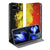 Google Pixel 9a Book Cover Belgie book cover urban street-art ontwerp zwart geel rood aanzicht