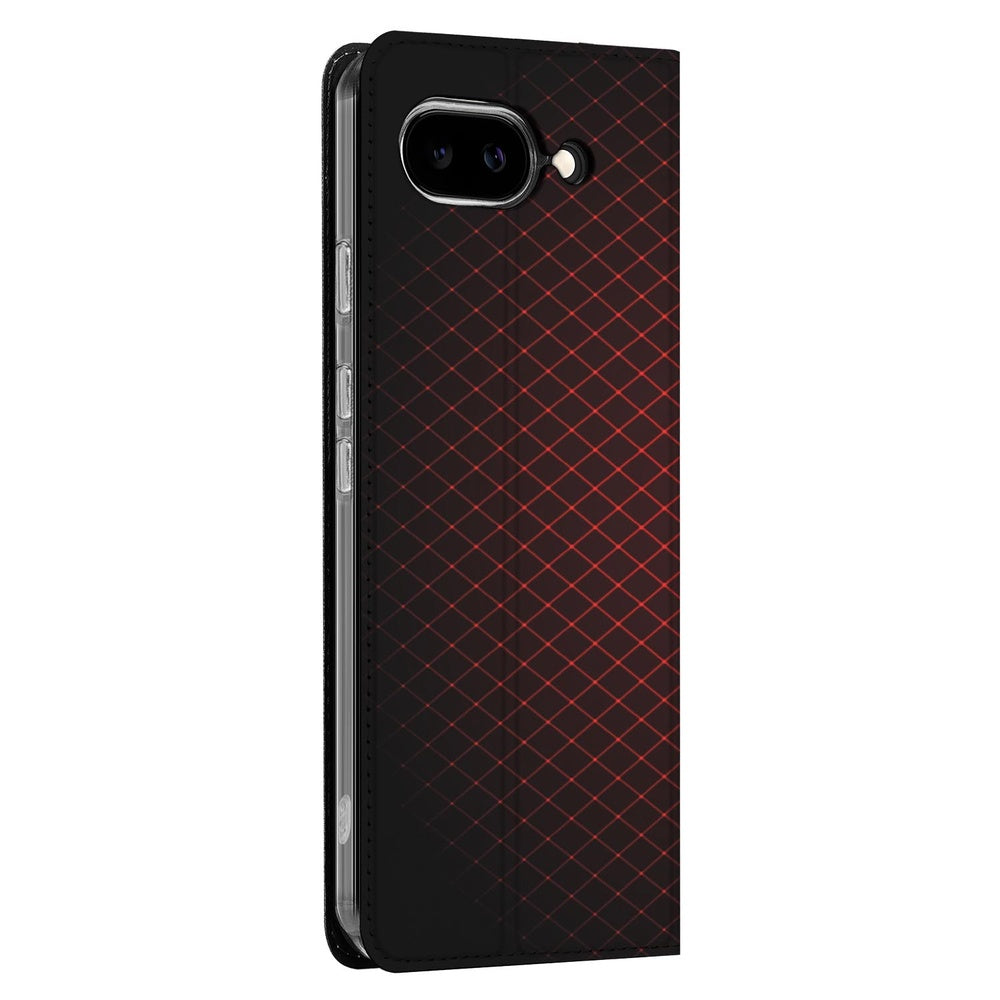 Bookcase Google Pixel 9a Geruit Rood